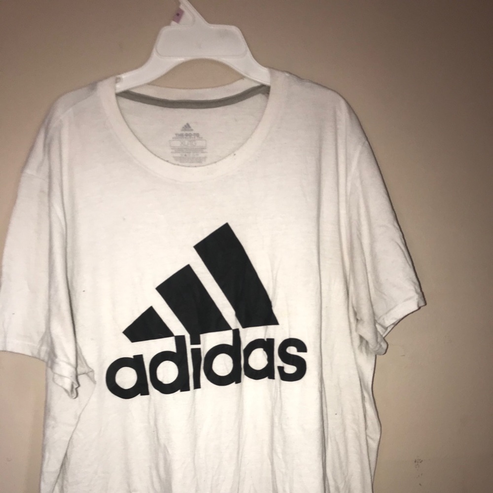 White Adidas Men’s T-Shirt